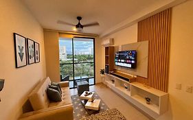 Apartamento Celeste a Pasos del Mar y Aeropuerto